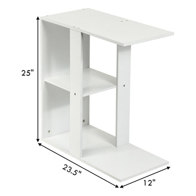 3-tier Sidle table with Storage shelf