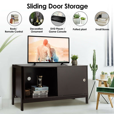 Wooden Entertainment Cabinet TV Stand