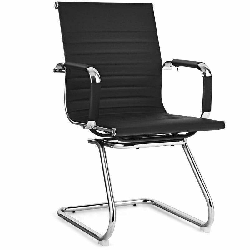 Set of 2 Office Guest Chairs Waiting Room Chairs