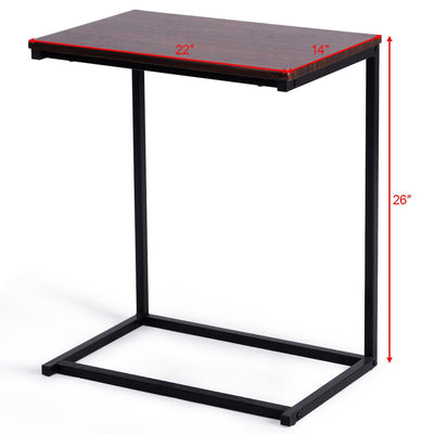 26 Inch Beside Sofa Laptop Holder End Stand Desk