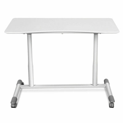 Height Adjustable Computer Desk Sit to Stand Rolling Notebook Table