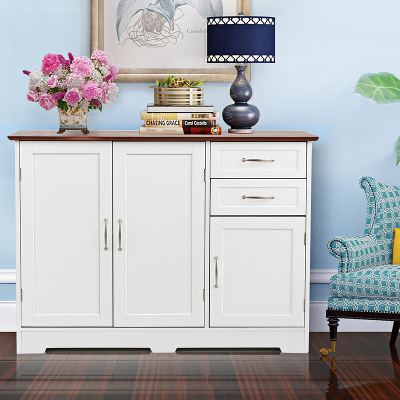 Freestanding Sideboard Storage Cabinet with Drawers