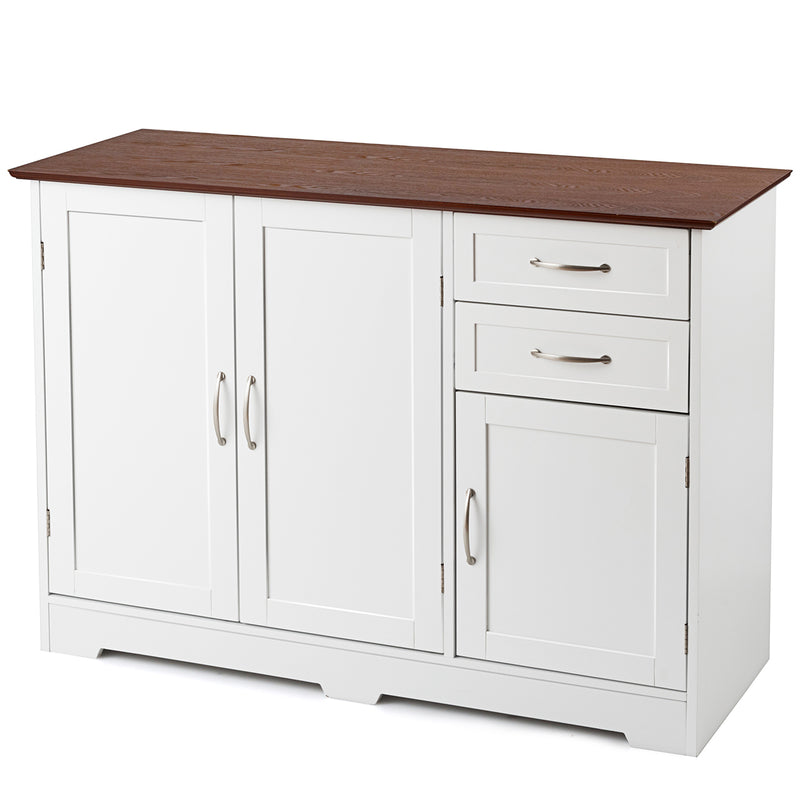 Freestanding Sideboard Storage Cabinet with Drawers