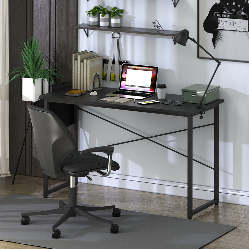 Modern Computer Desk Study Writing Table with Storage Bag