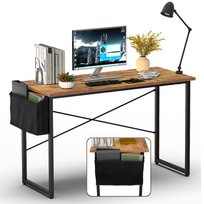 Modern Computer Desk with Storage Bag