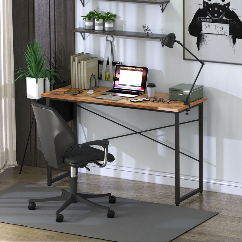 Modern Computer Desk with Storage Bag