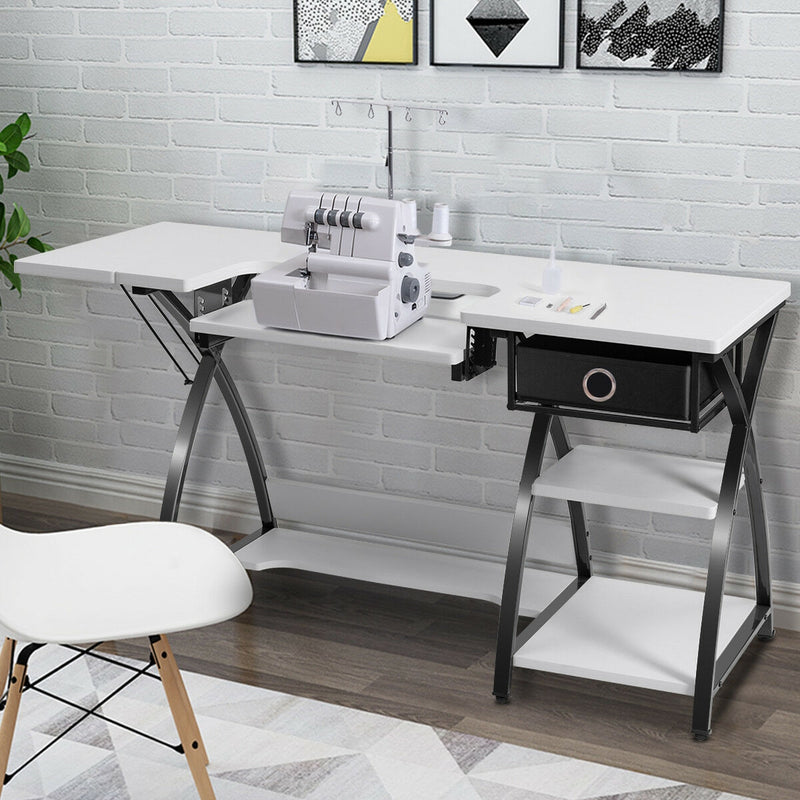 Sewing Craft Table Folding Computer Desk