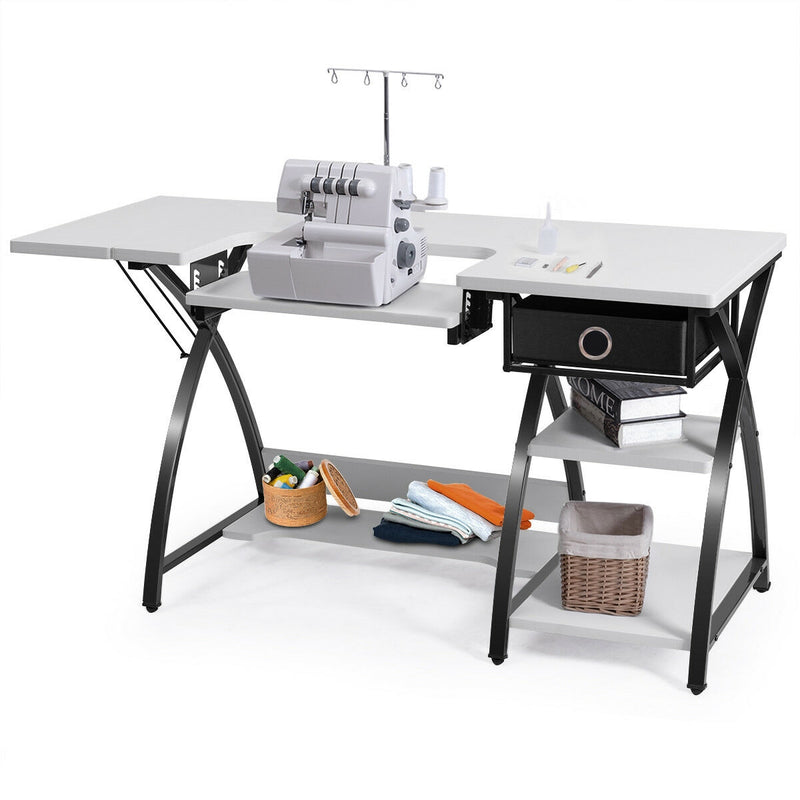 Sewing Craft Table Folding Computer Desk