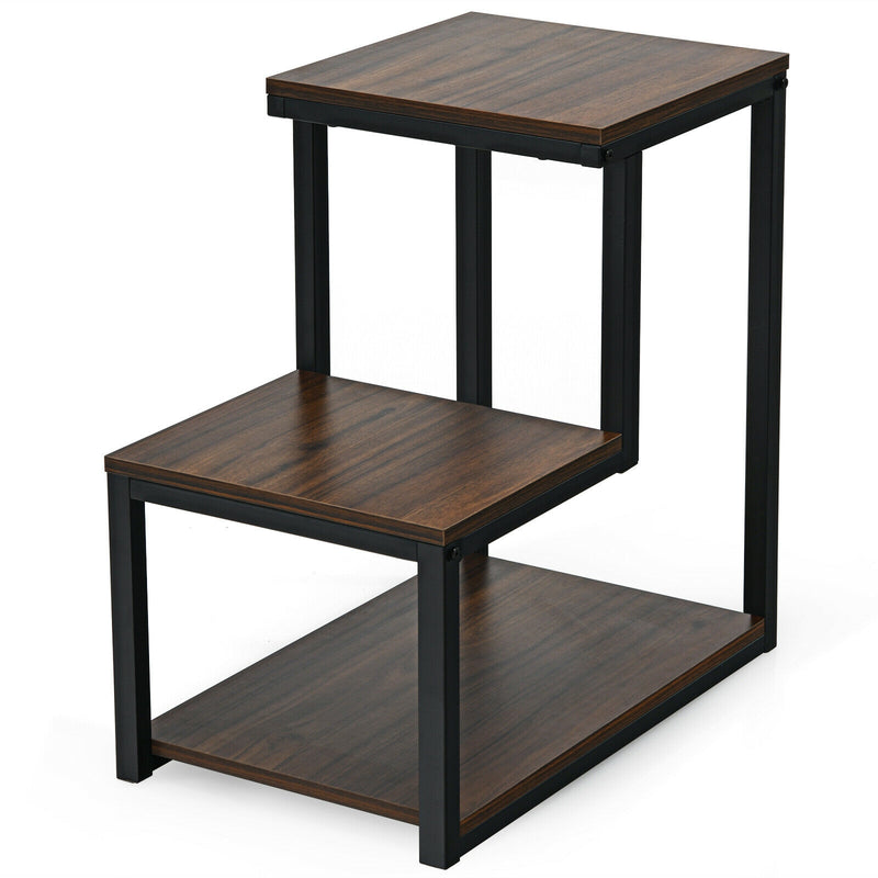 3-Tier End Table in Ladder-shape Design