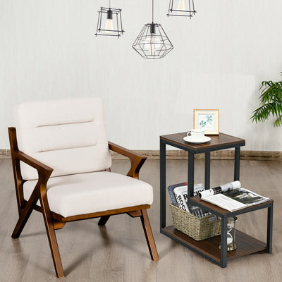 3-Tier End Table in Ladder-shape Design