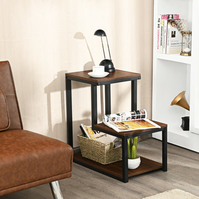 3-Tier End Table in Ladder-shape Design