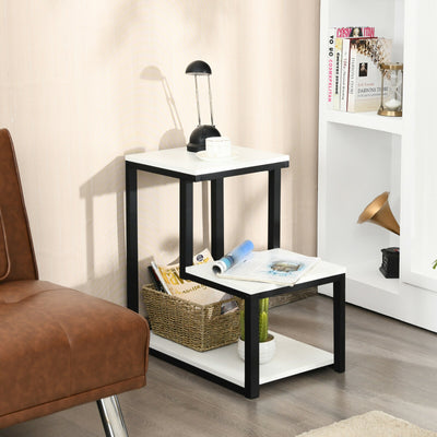 3-Tier End Table in Ladder-shape Design