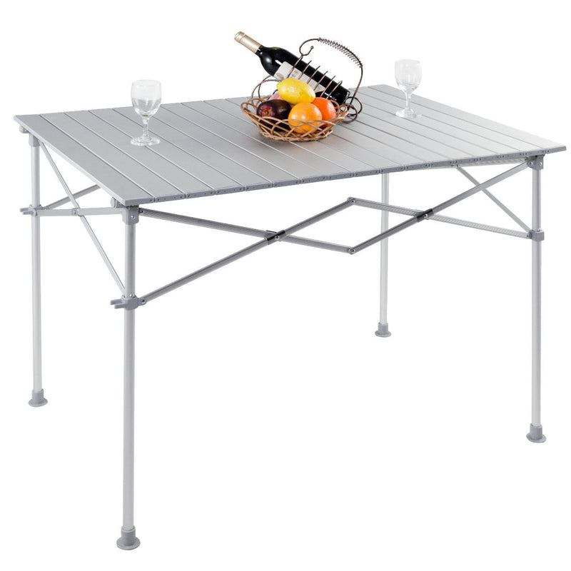 Outdoor and Indoor Portable and Folding Lightweight Camping Dining Table