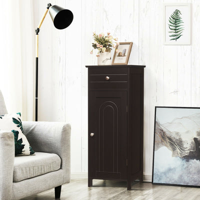 Wooden Storage Freestanding Floor Cabinet