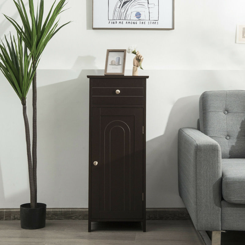 Wooden Storage Freestanding Floor Cabinet