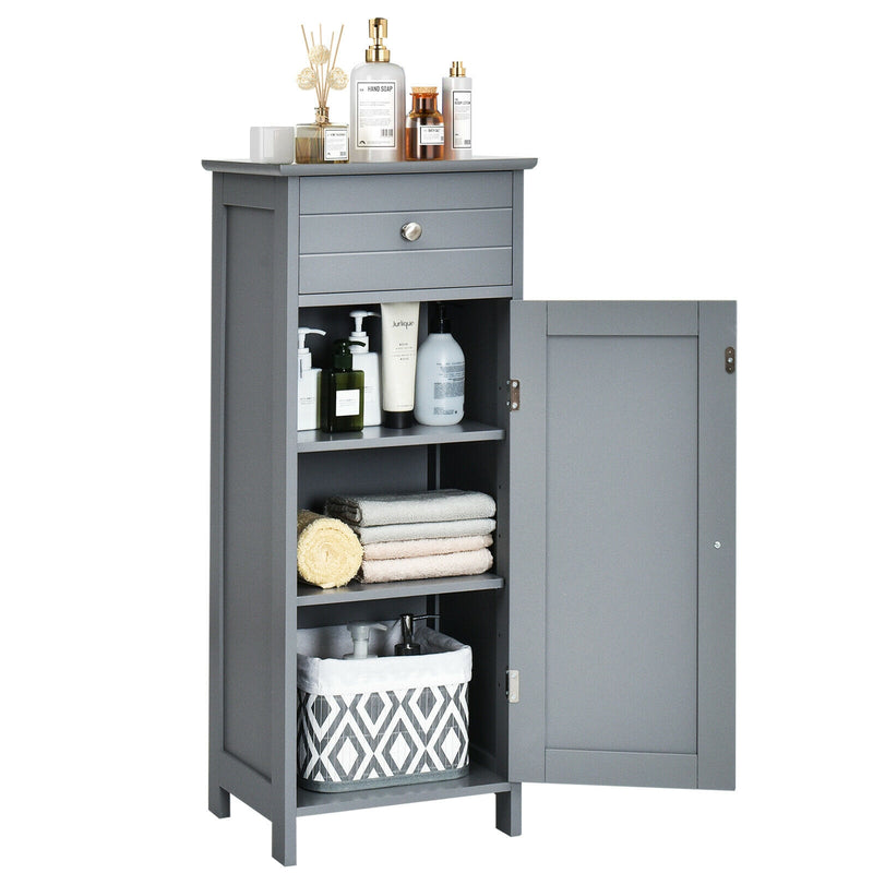 Wooden Storage Freestanding Floor Cabinet