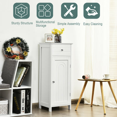 Wooden Storage Freestanding Floor Cabinet