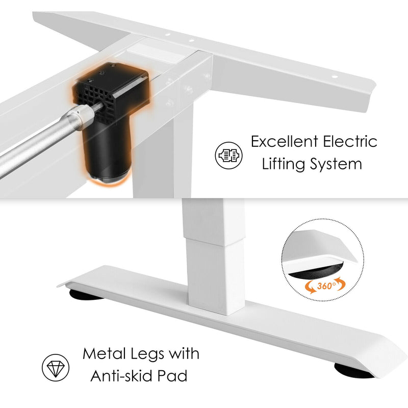 55" x 28" Electric Standing Sit-Stand Height Adjustable Splice Board