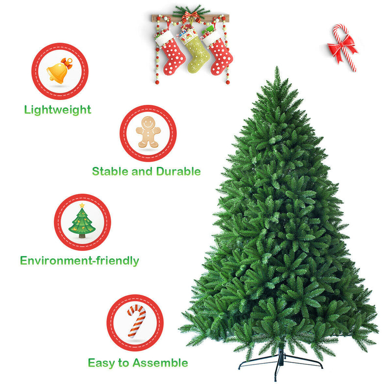 5 Feet Artificial Christmas Fir Tree with 600 Branch Tips