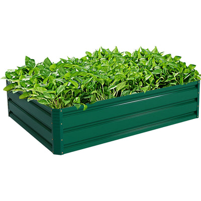 47.5'' x 35.5'' Patio Raised Garden Bed Vegetable Flower Planter