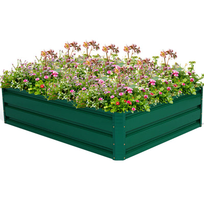 47.5'' x 35.5'' Patio Raised Garden Bed Vegetable Flower Planter