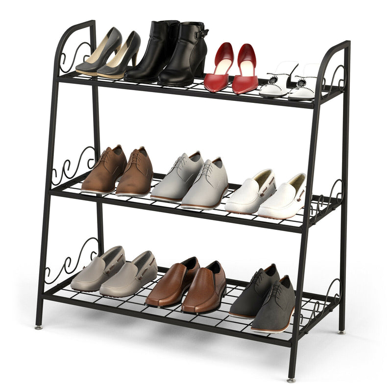 3-Tier Metal Plant Stand and Display Rack