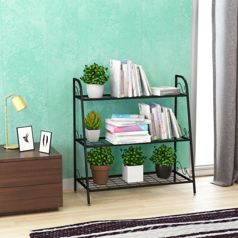 3-Tier Metal Plant Stand and Display Rack