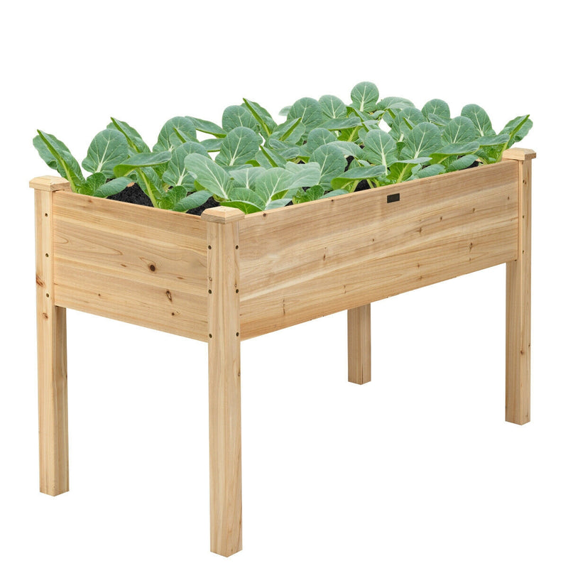 Wooden Raised Vegetable Garden Bed