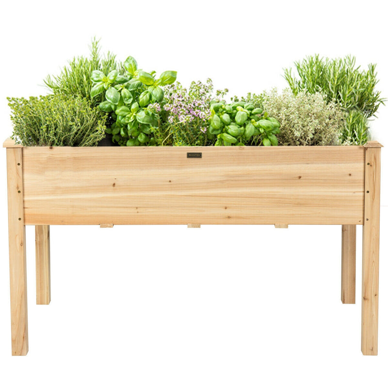 Wooden Raised Vegetable Garden Bed