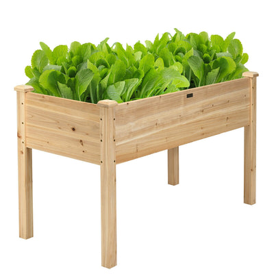 Wooden Raised Vegetable Garden Bed