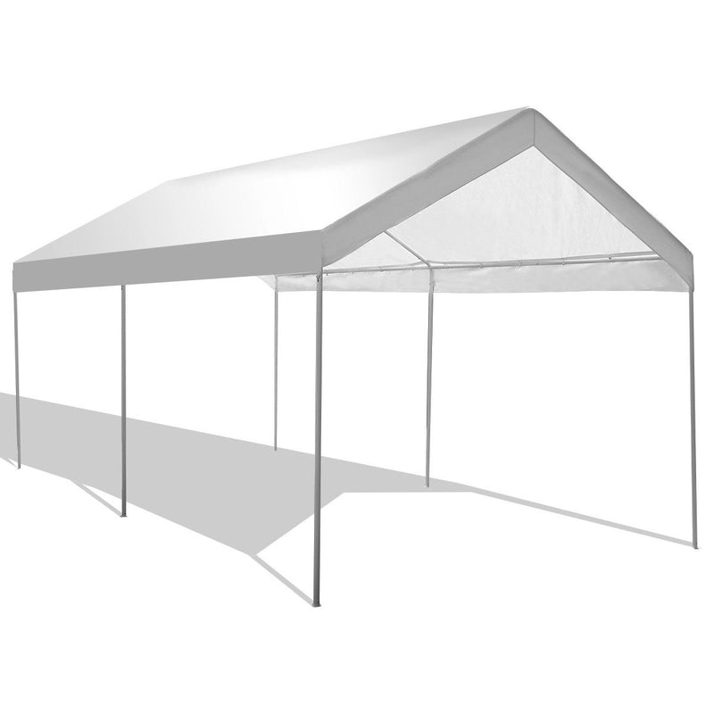 10 x 20 Feet Steel Frame Portable Car Canopy Shelter