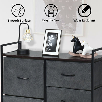 5 Dorm Room Unit Side Drawers Storage