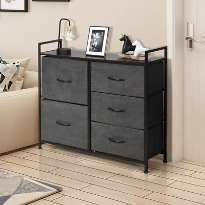 5 Dorm Room Unit Side Drawers Storage