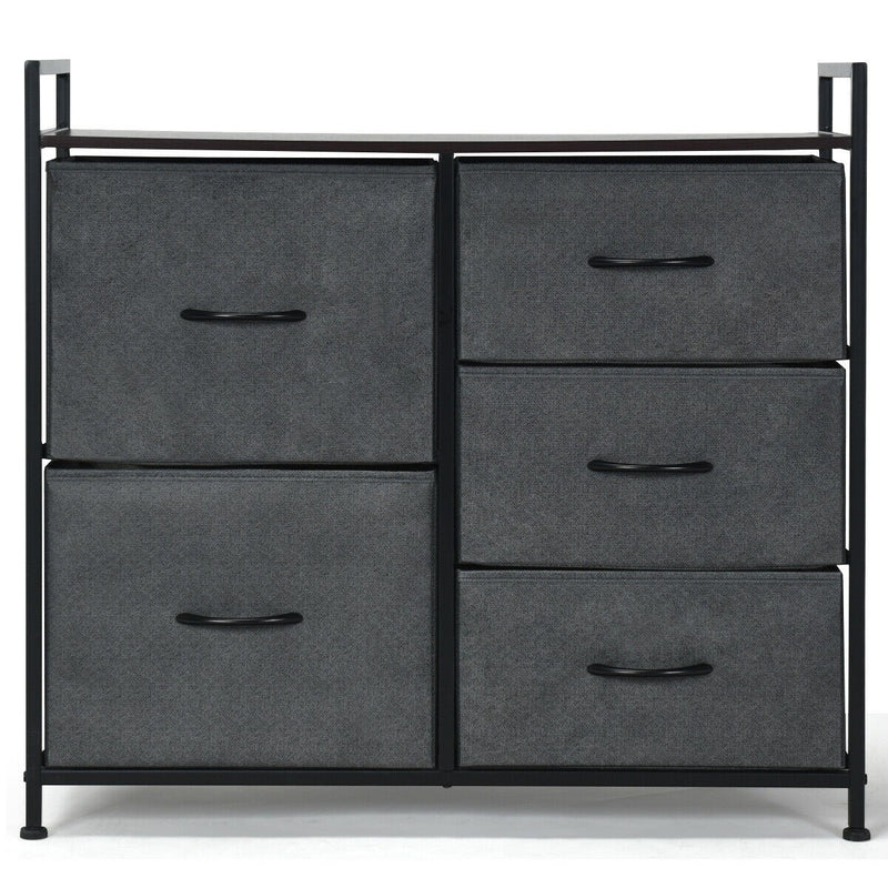 5 Dorm Room Unit Side Drawers Storage