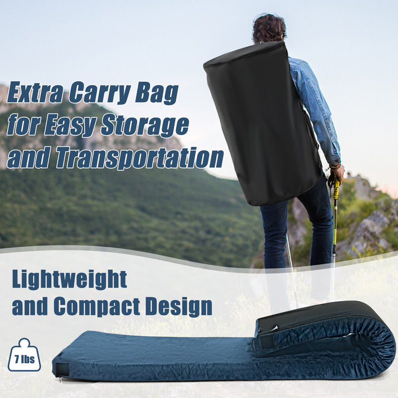 Lightweight Portable Memory Camping Mattress