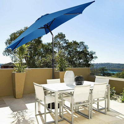 9 ft Patio Outdoor Umbrella with Crank