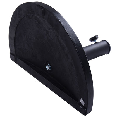 20 inch Outdoor Patio Half Round Umbrella Base