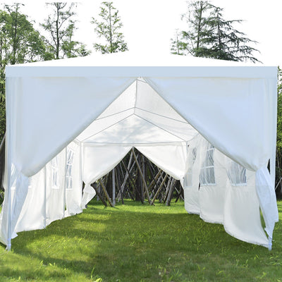 10' x 30' Outdoor Canopy Tent with Side Walls