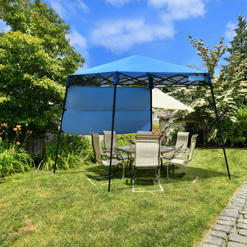 7 x 7 Ft Adjustable and Portable Canopy with Backpack