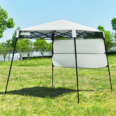 7 x 7 Ft Adjustable and Portable Canopy with Backpack