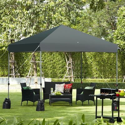 8’ x 8' Outdoor Foldable Canopy with a Roller Bag