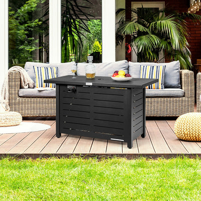 42"  60,000 Btu Rectangular Propane Gas Fire Pit Table