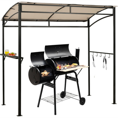 7 x 4.5 Feet Grill Gazebo Outdoor Patio Garden BBQ Canopy Shelter