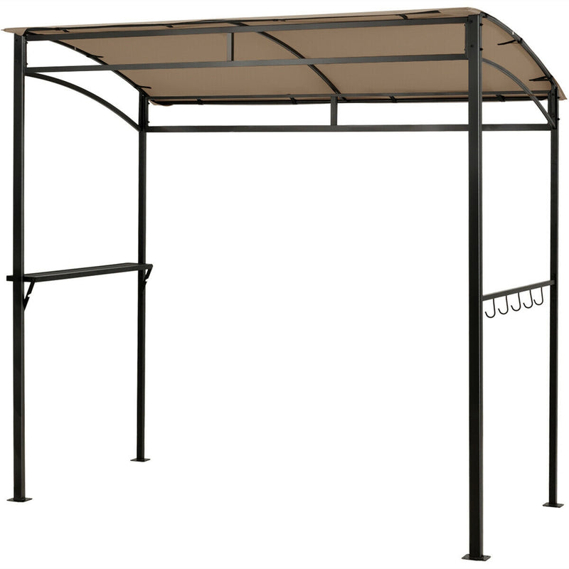 7 x 4.5 Feet Grill Gazebo Outdoor Patio Garden BBQ Canopy Shelter