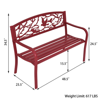 Patio Garden Bench Park Yard Outdoor Furniture