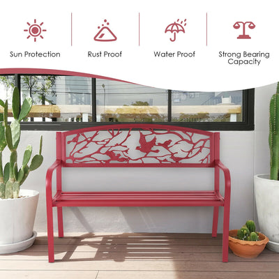 Patio Garden Bench Park Yard Outdoor Furniture