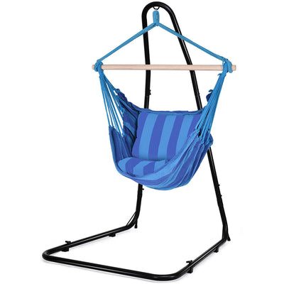 Outdoor Porch Yard Deluxe Hammock Rope Chair