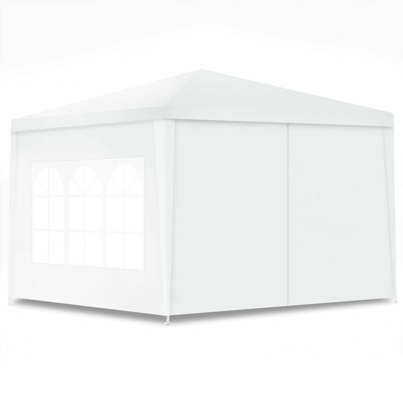 10 x 10 Feet Outdoor Side Walls Canopy Tent with 4 Removable Sidewalls