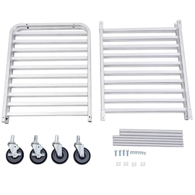 26'' x 20'' x 70'' 20 Sheet Aluminum Pan Rolling Bakery Rack