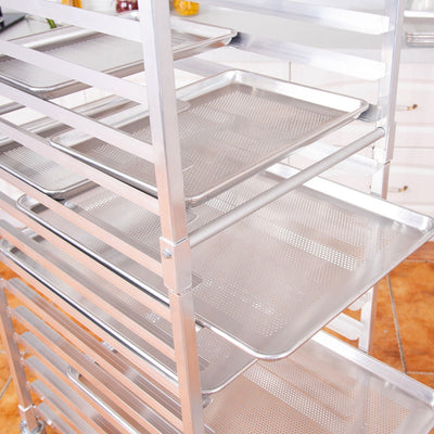 26'' x 20'' x 70'' 20 Sheet Aluminum Pan Rolling Bakery Rack